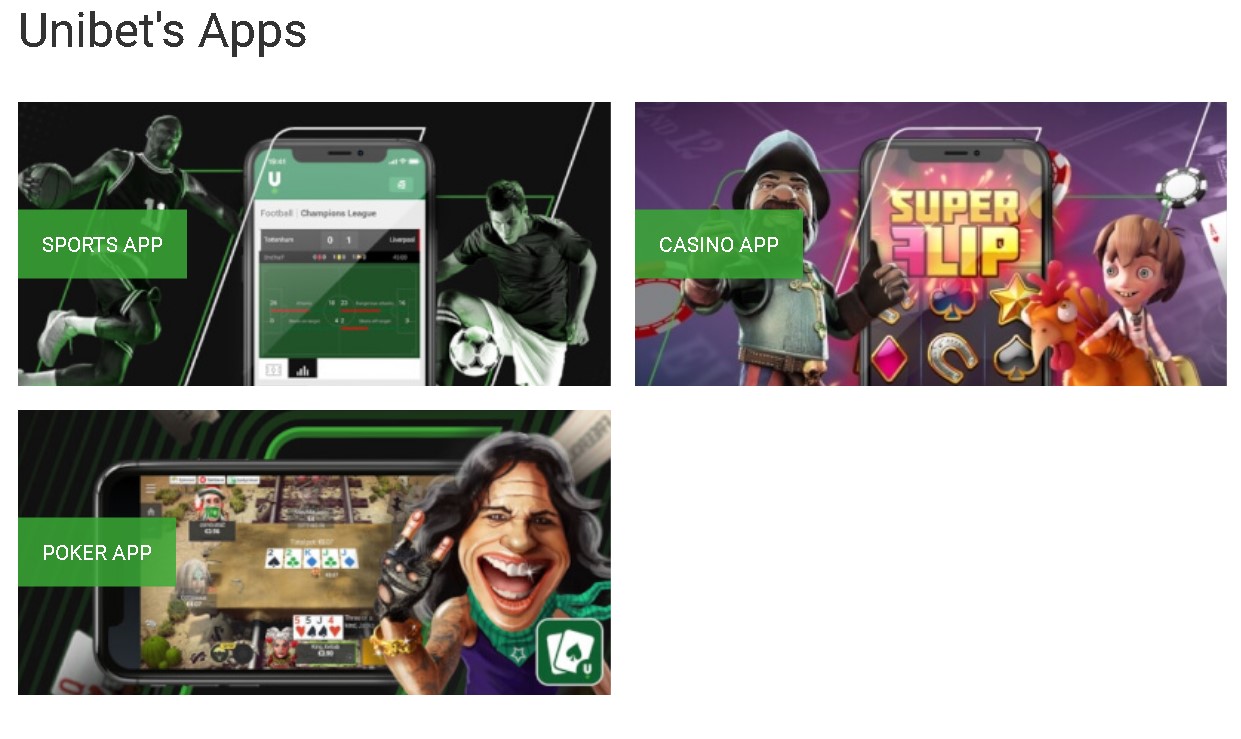 Unibet apps